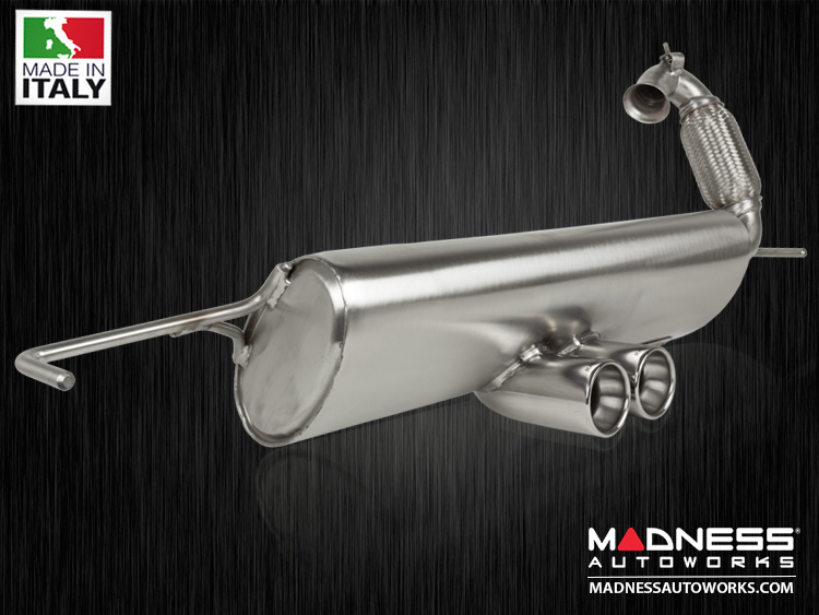 smart fortwo Performance Exhaust 453 model Ragazzon Top Line Center Exit Dual Tip 58.0721.25